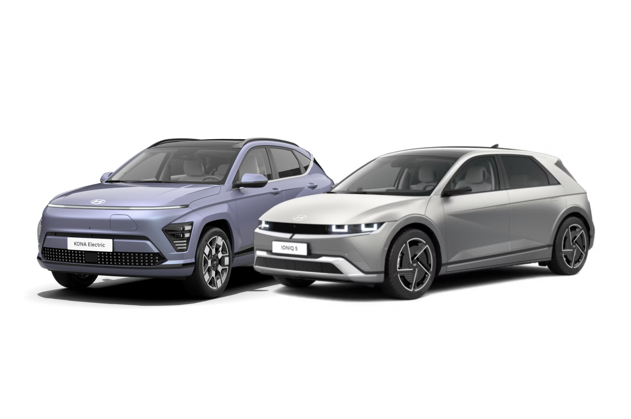 KONA SX2 EV og IONIQ 5 saman