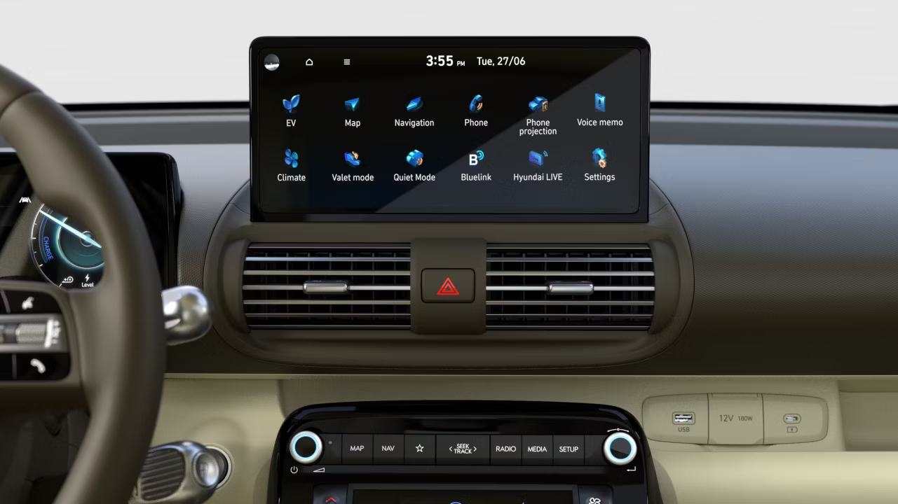 Hyundai INSTER margmiðlunarskjár