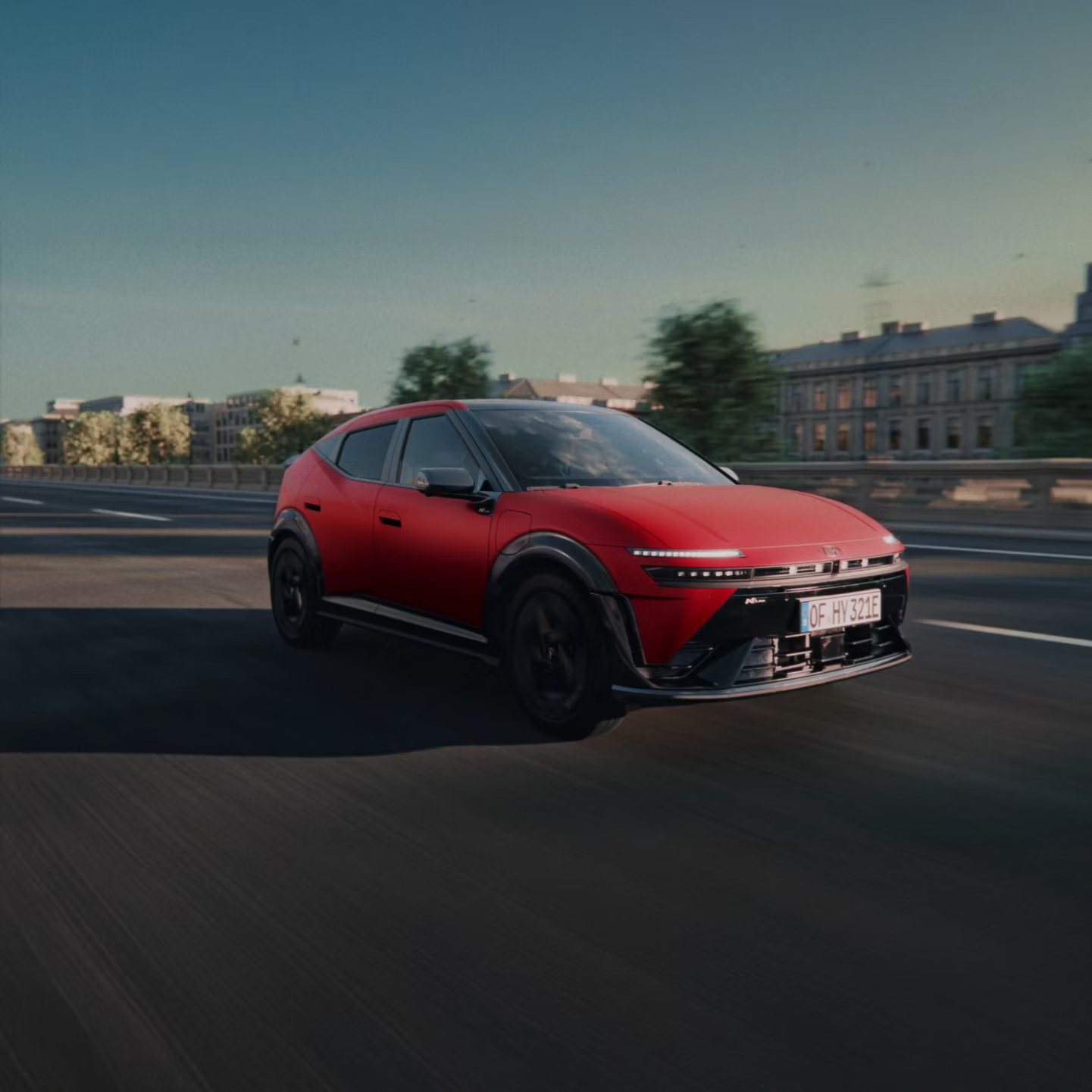 IONIQ 3 í keyrslu