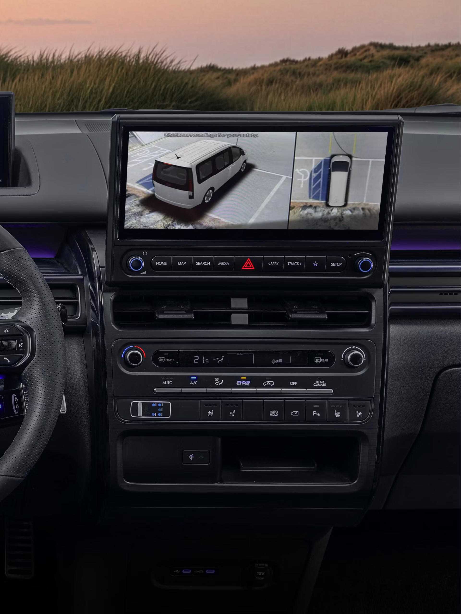 Hyundai STARIA bílastæðaaðstoð
